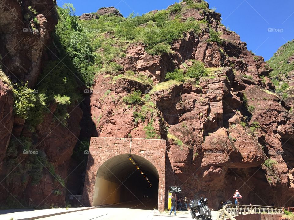 Amazing gorge of Cians 