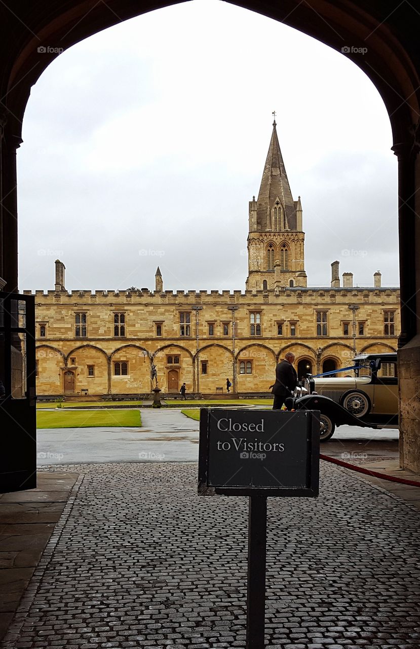 beautiful place that, apparently, I couldn't visit. However, the sign caught my attention