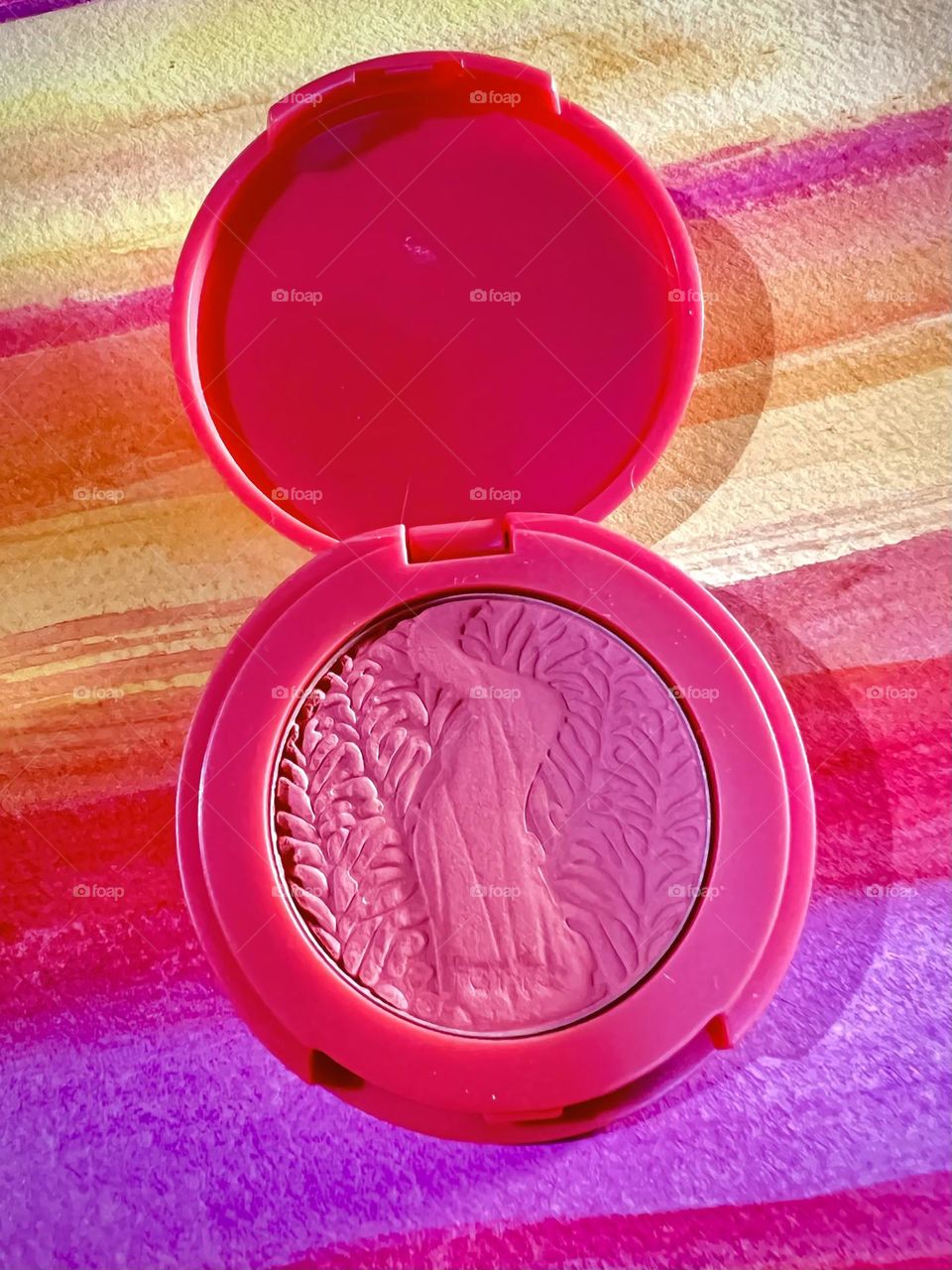 Such pretty pink blush by tarte