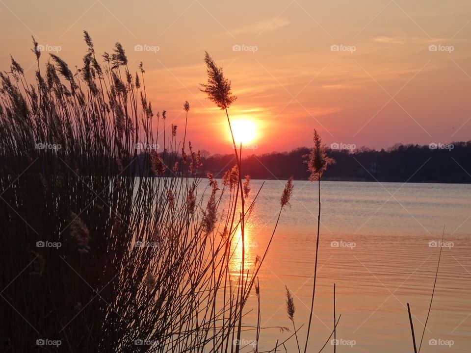 Sunset at Lindö