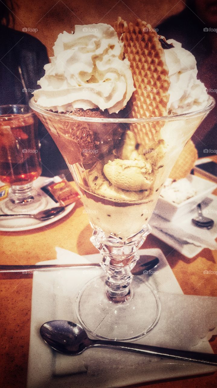 Ice Cream in a glass