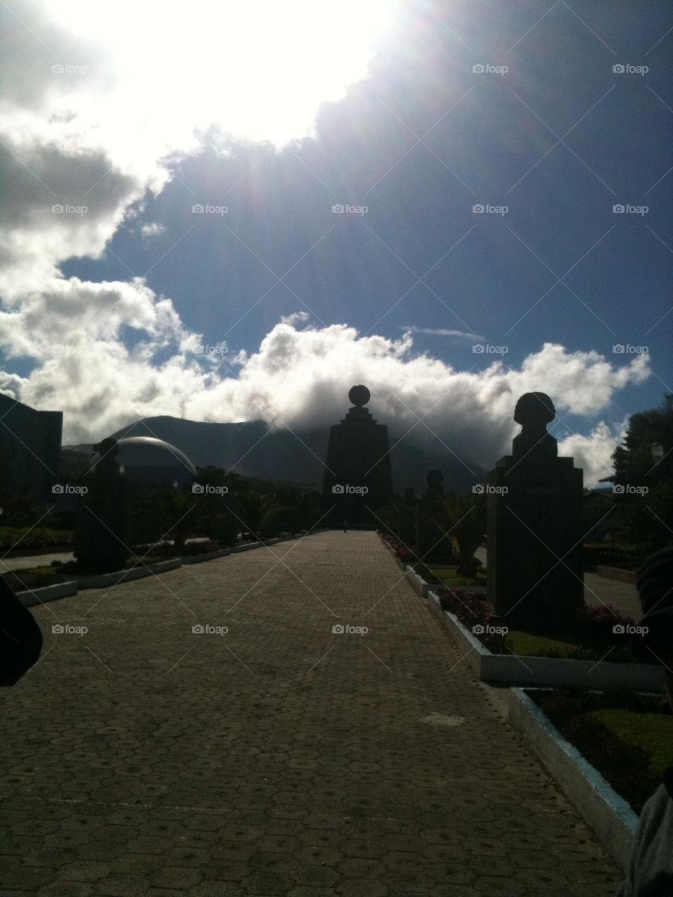 clouds tourism monuments sunshine by larissa.darville