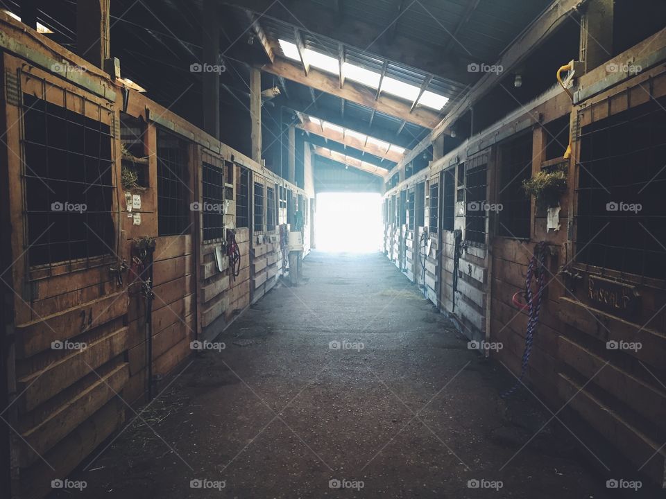 Empty stable