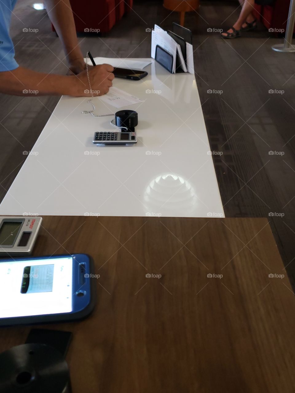 getting my banking done