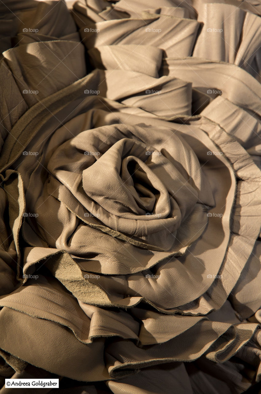 leather rose