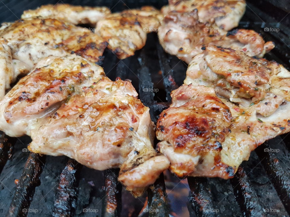 barbeque chicken thighs