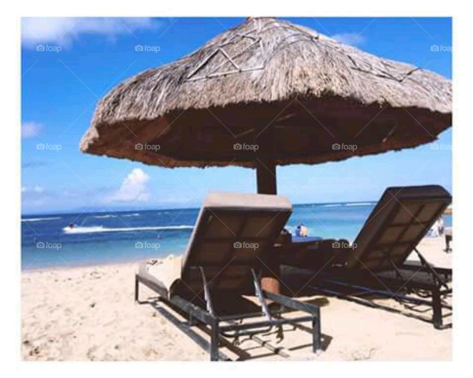 Chair, Beach, Seashore, Ocean, Resort