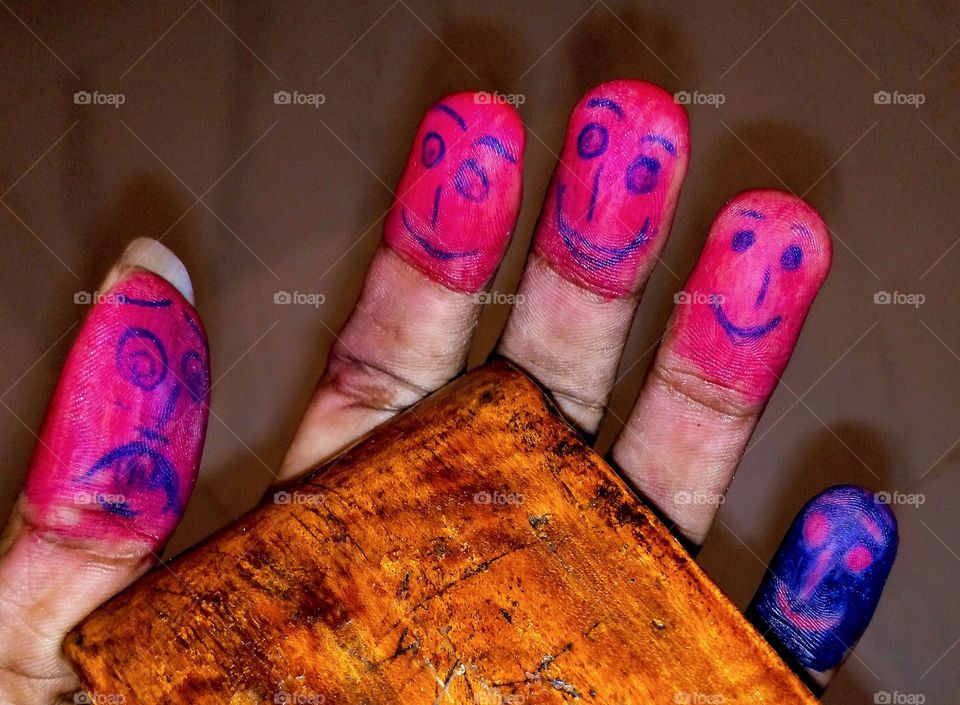 finger art