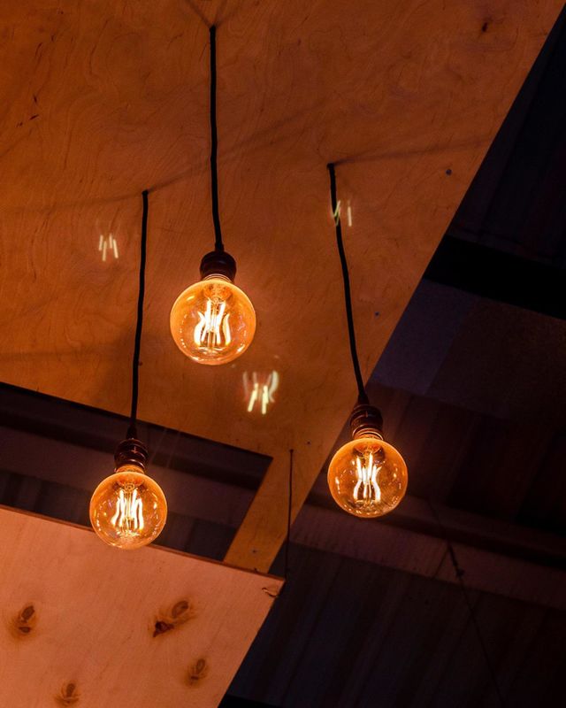 Let there be light! Comfort is created by light. Light bulbs💡