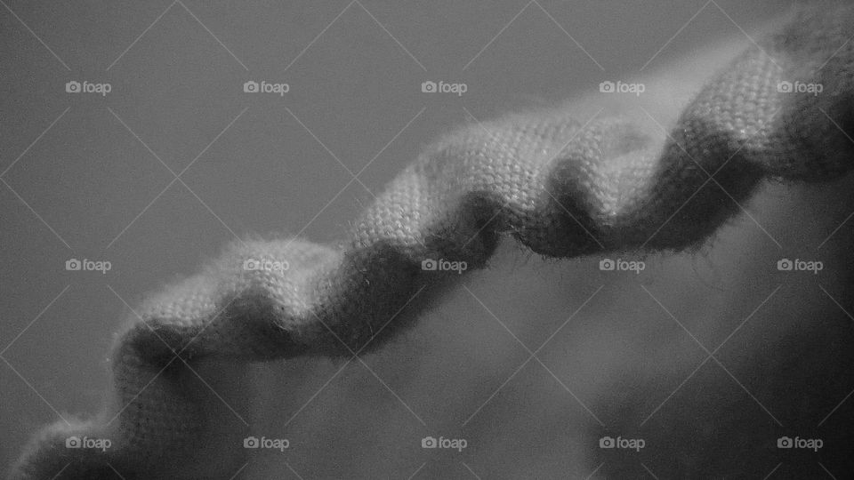 Pillow case in Black and white color