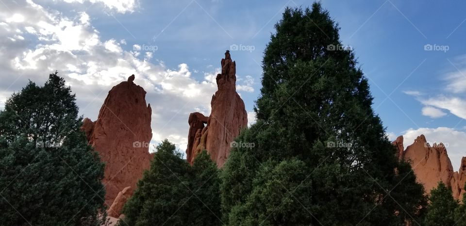 Garden of the gods Colorado Spring