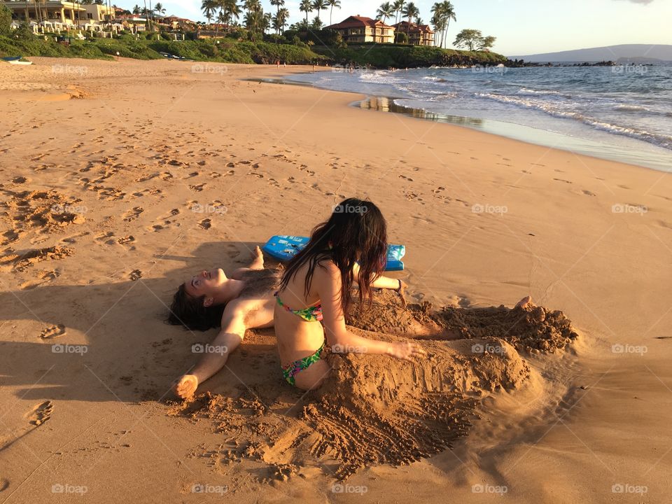 Couple on the beach