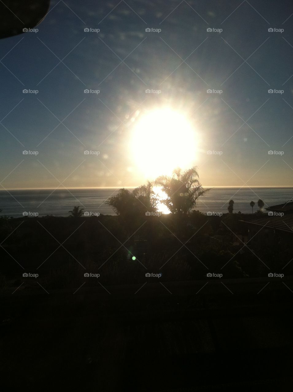 Pismo Beach through a dirty window