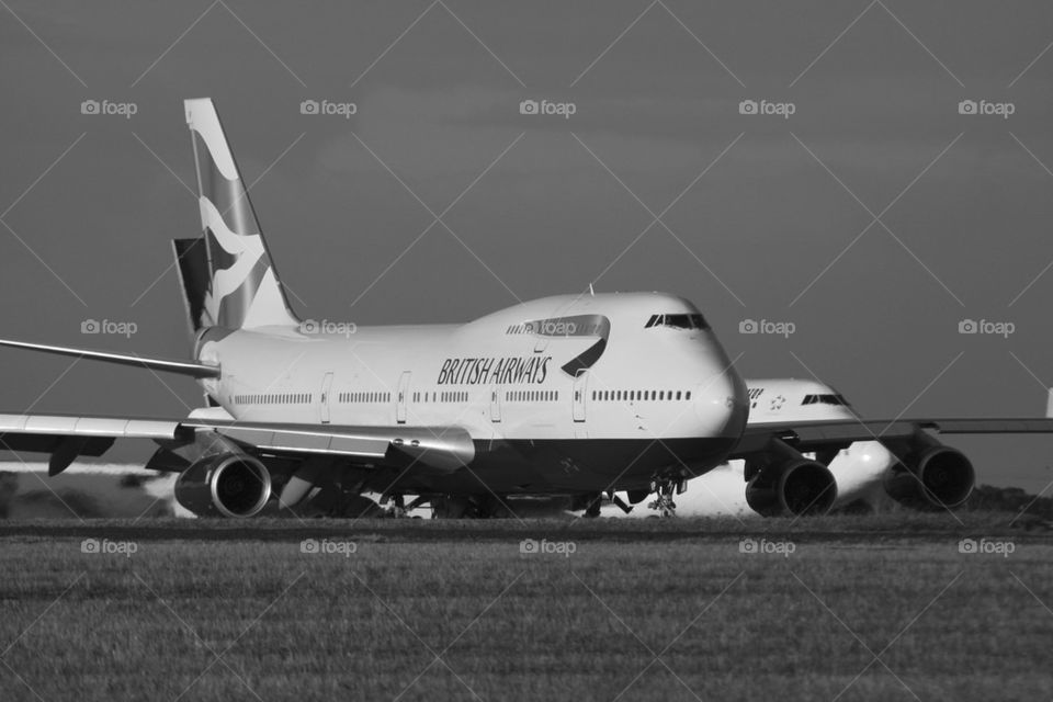 BRITISH AIRWAYS BA B747-400 MEL MELBOURNE AUSTRALIA