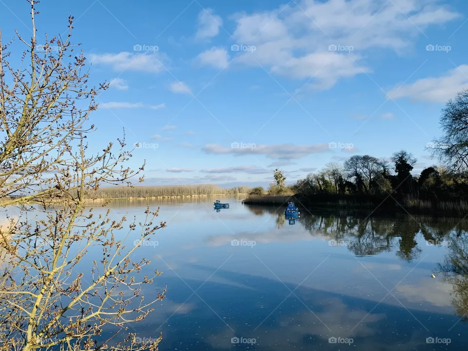 Blue Paysage 