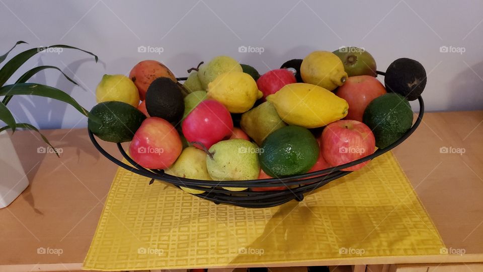 mix fresh fruits
