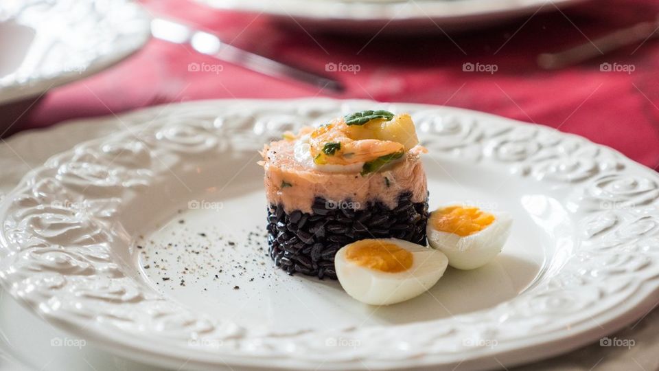 salmon tartar