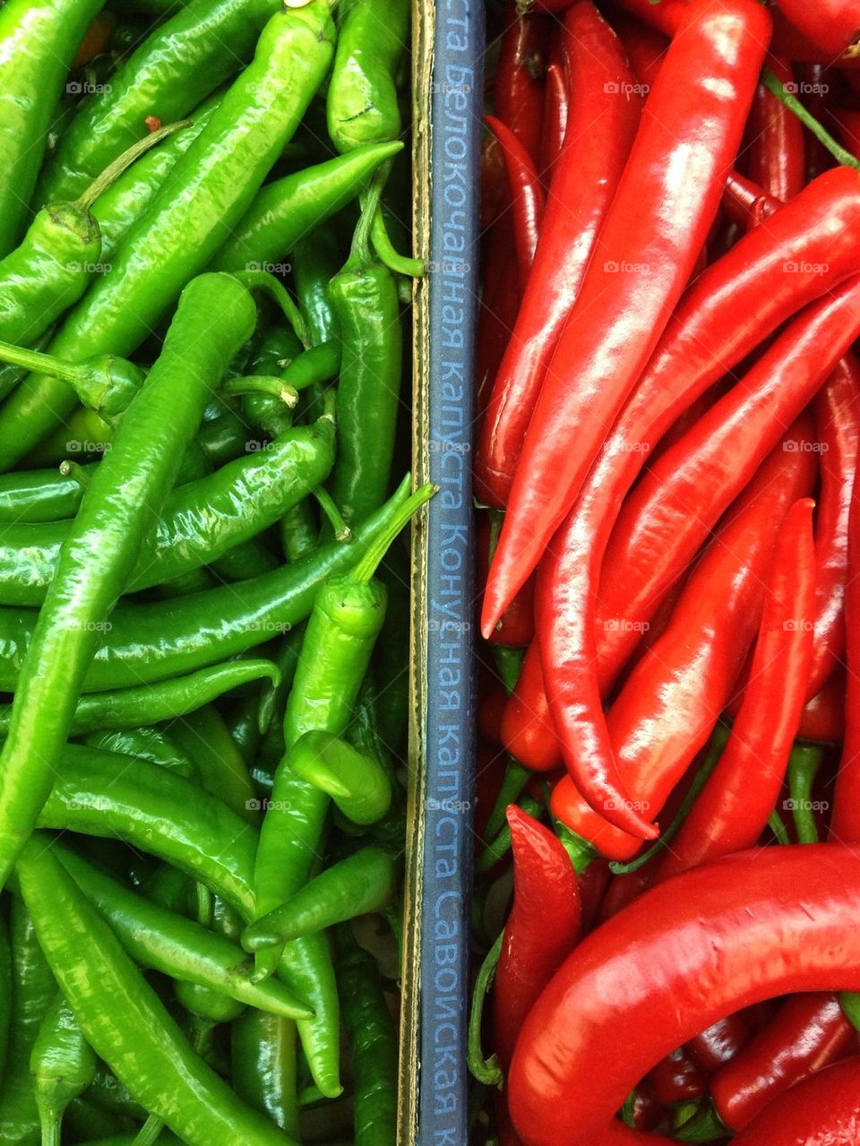 Close-up of chillies