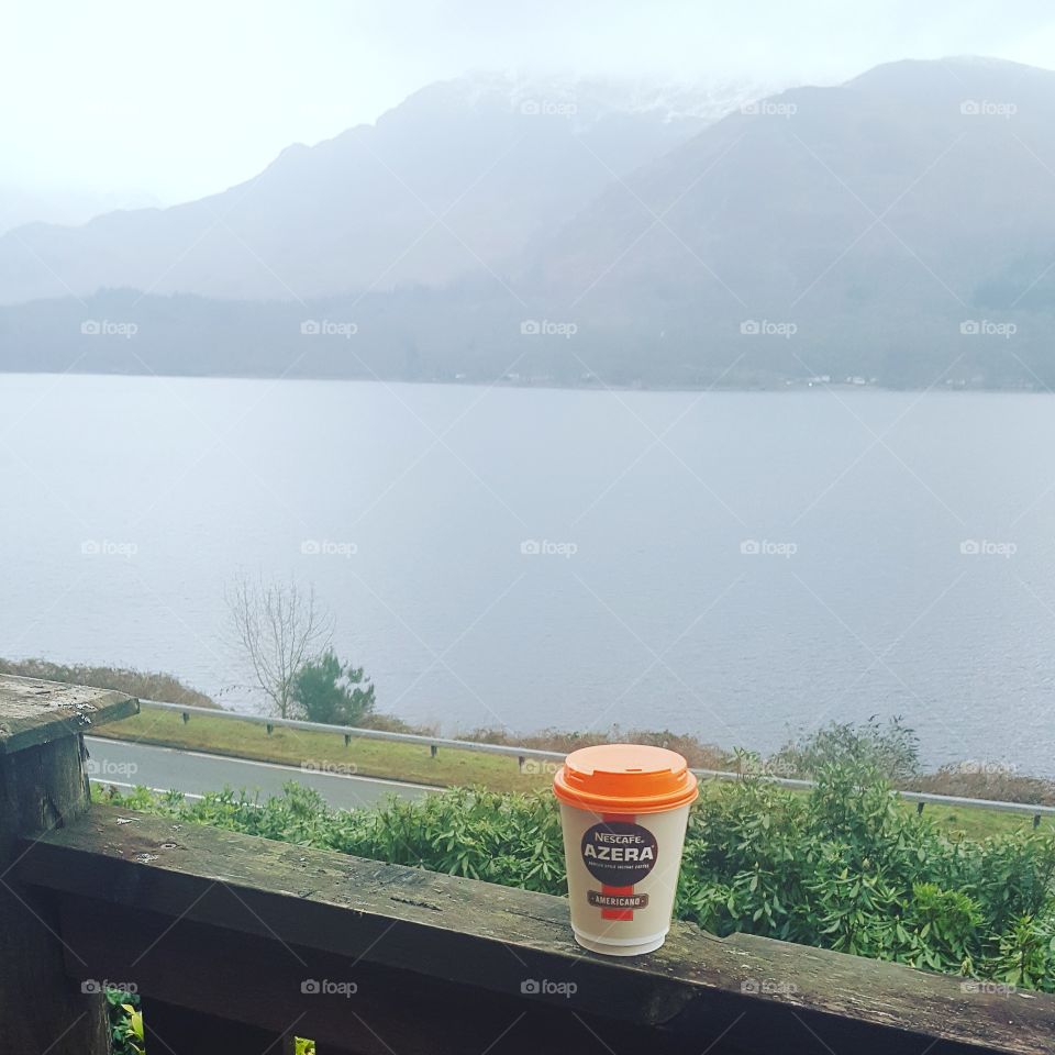 mountains and coffee