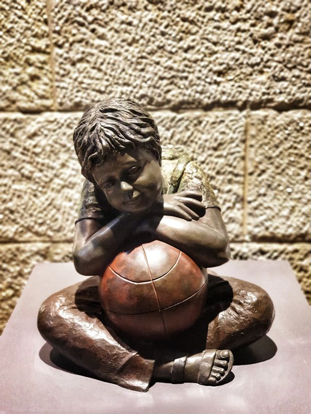 boy with a ball