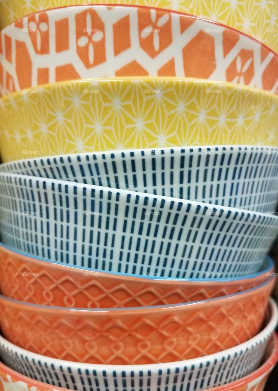 Stacked of Bowls