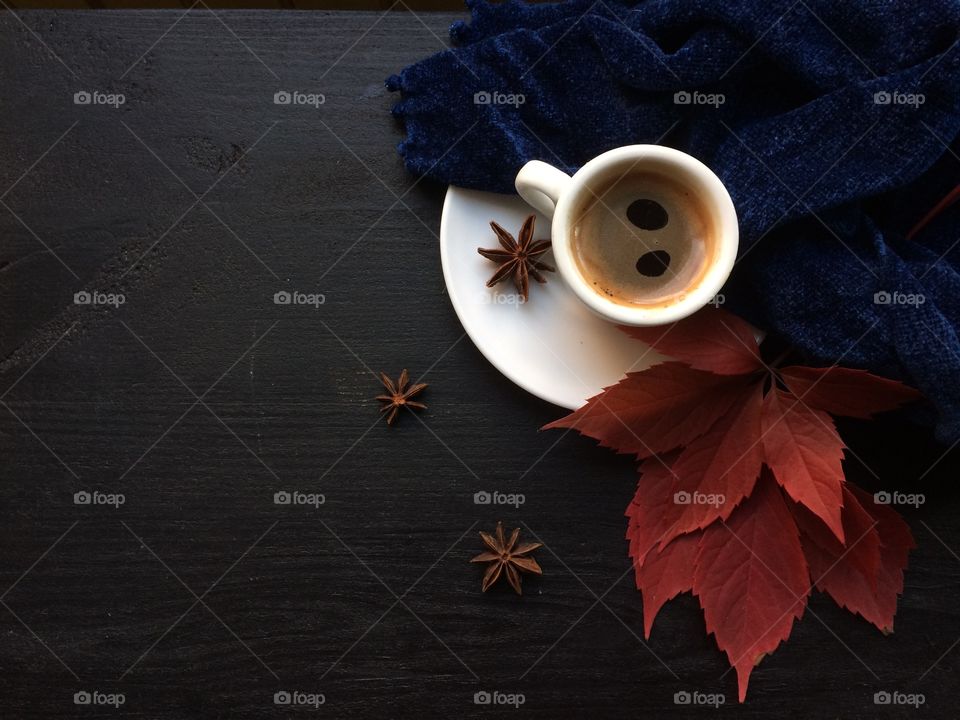 Autumn coffee