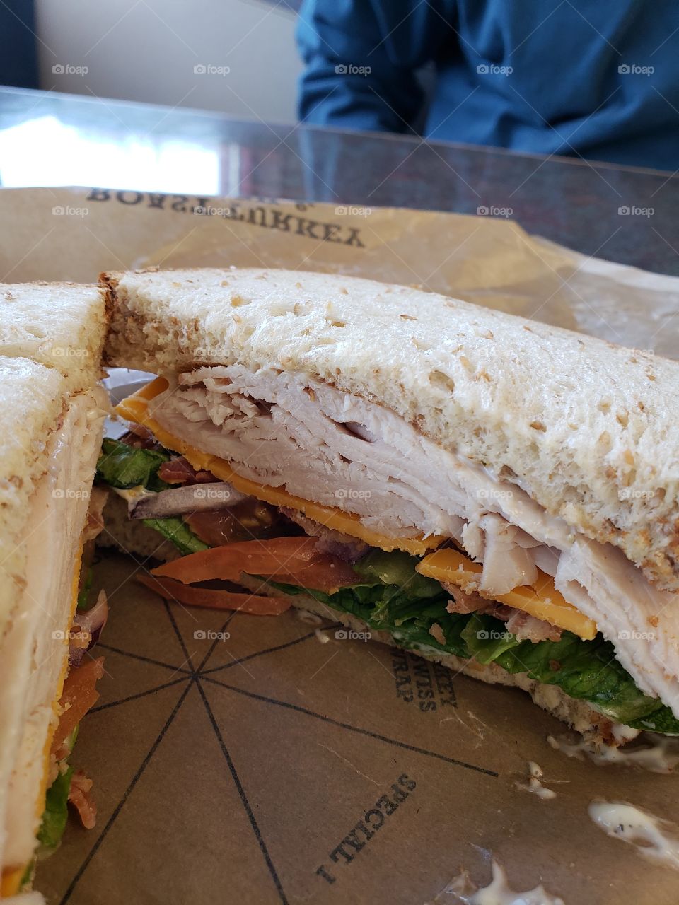 Delicious Turkey sandwiches