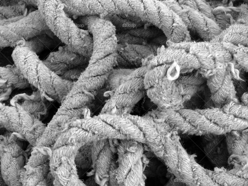 Full frame shot of rope.