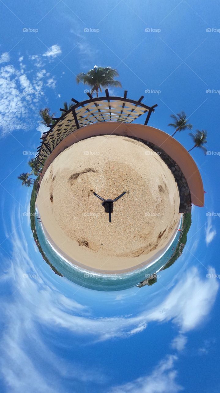 Tiny planet 360°