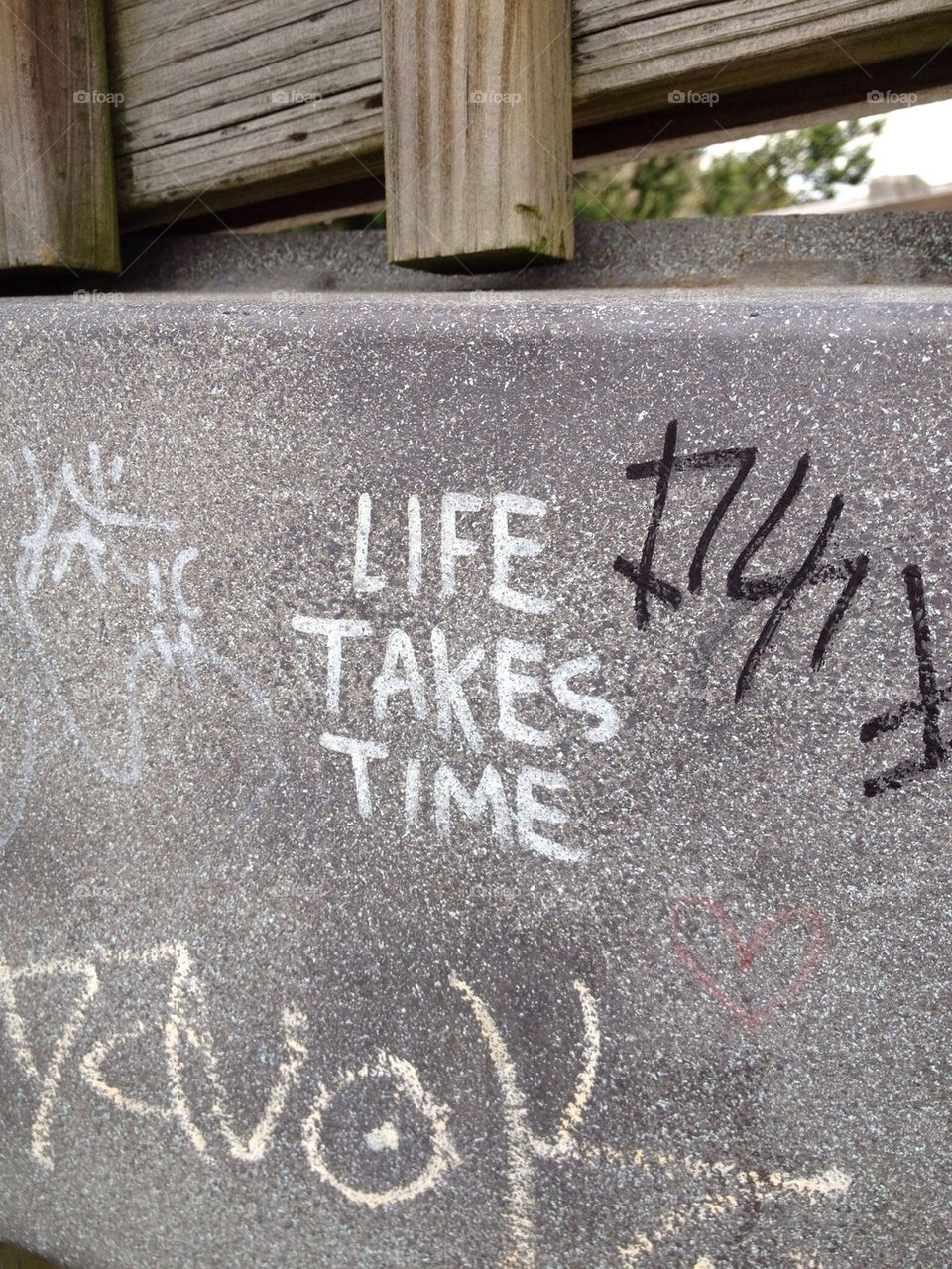Life takes time