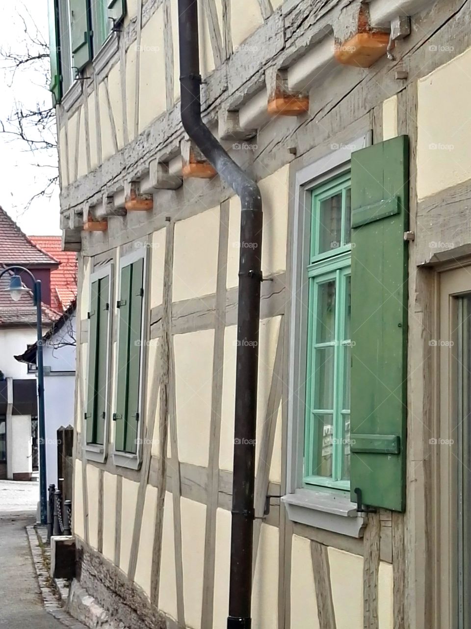 old German house