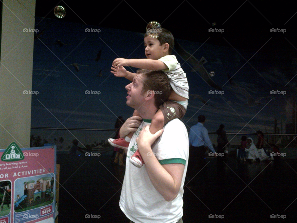 dubai child fun bubbles by ashepperdson