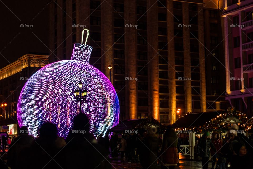 Light, People, Festival, Evening, City