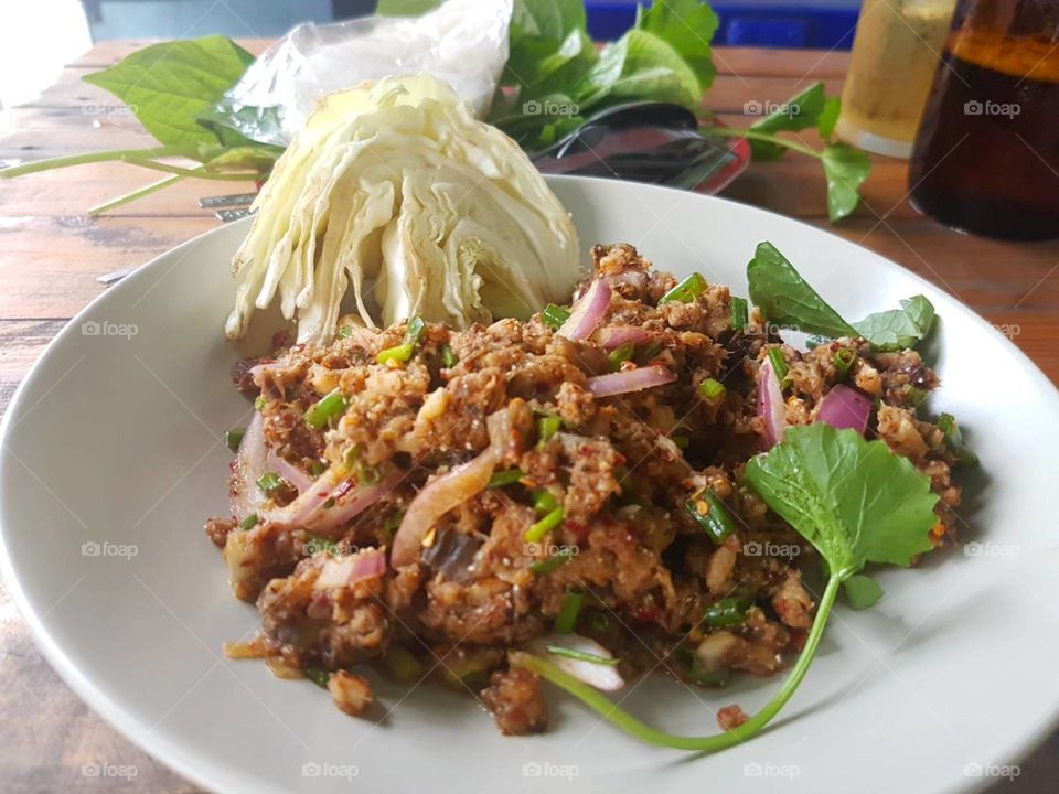 Thai Style Pork Soup