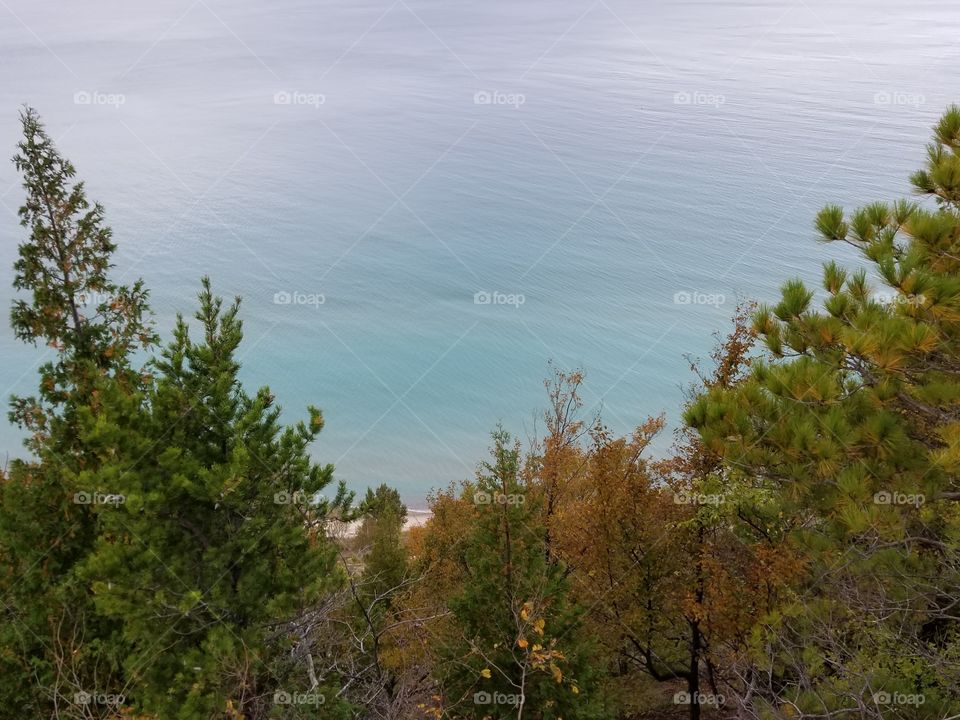 Lake Michigan in Fall
