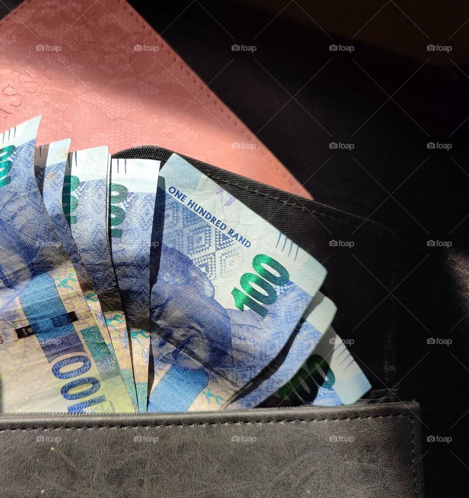 Rand - R100, banknotes South Africa