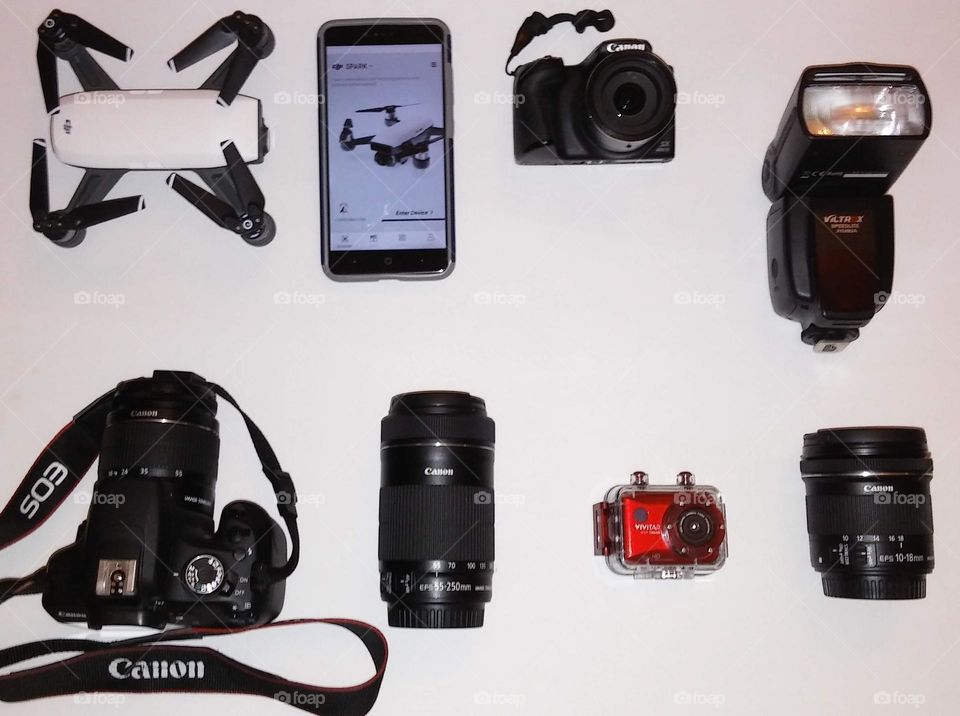 Some of my camera gear that makes the magic happand for foap