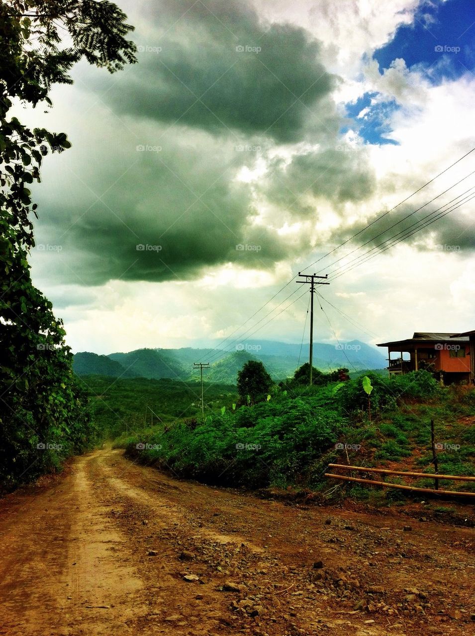 A Village Gravel Road