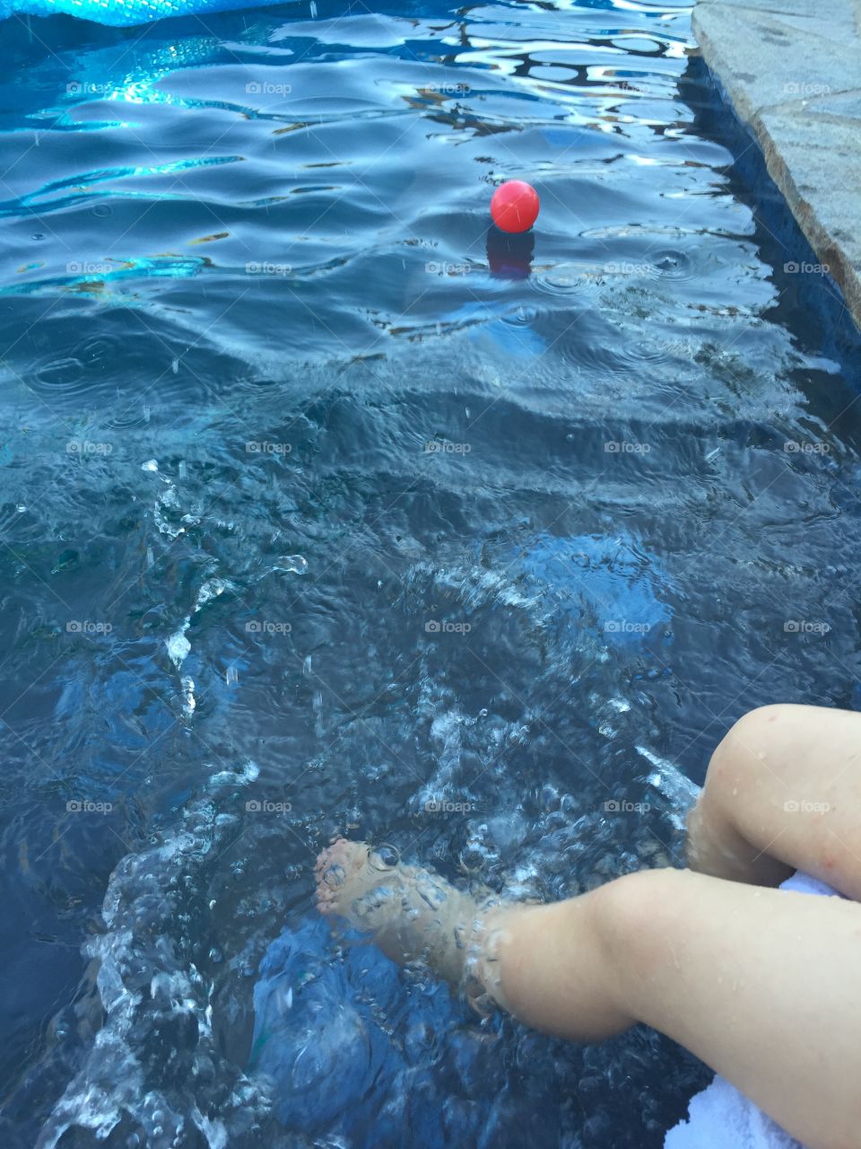 Feet in the Pool