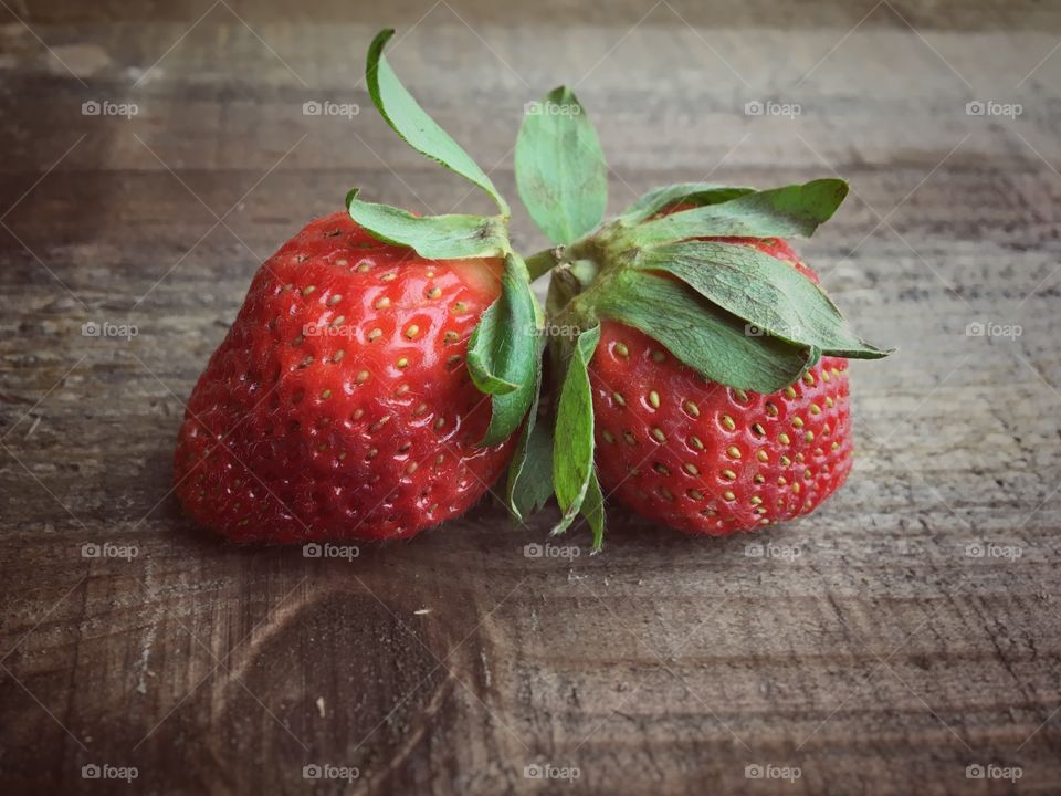 Close-up of a strawberry