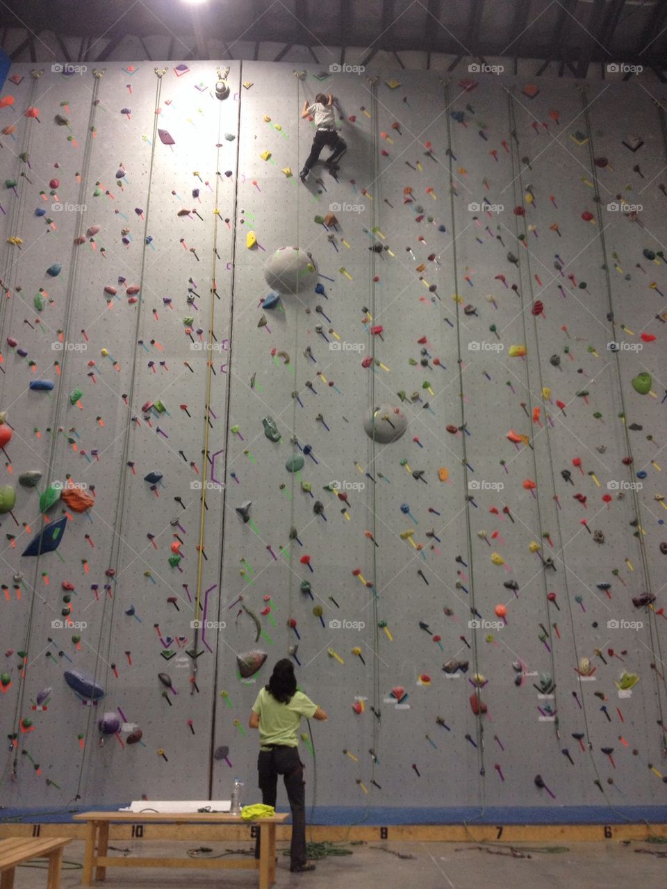 Rock climbing 