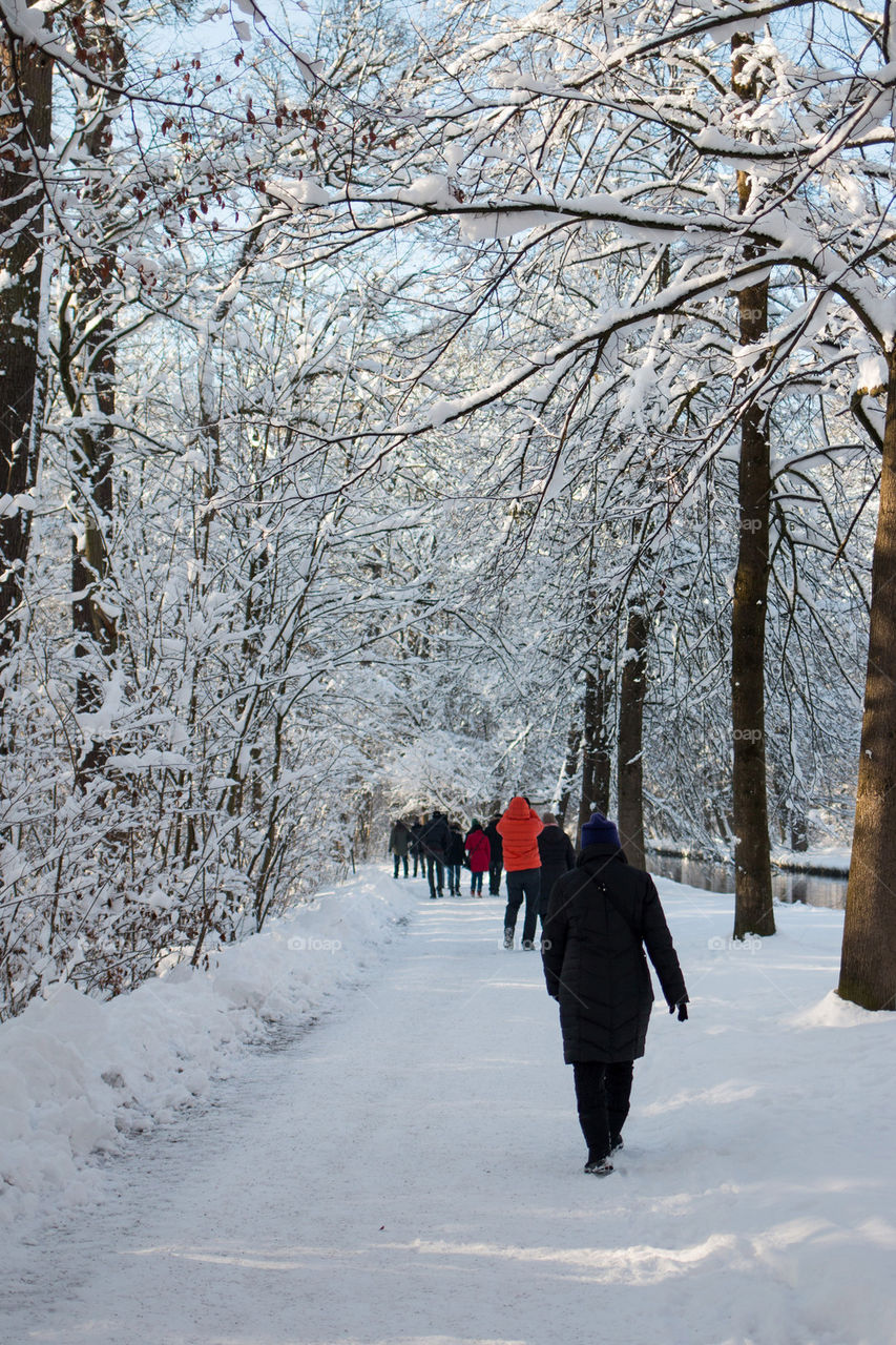 People enjoying the weather 