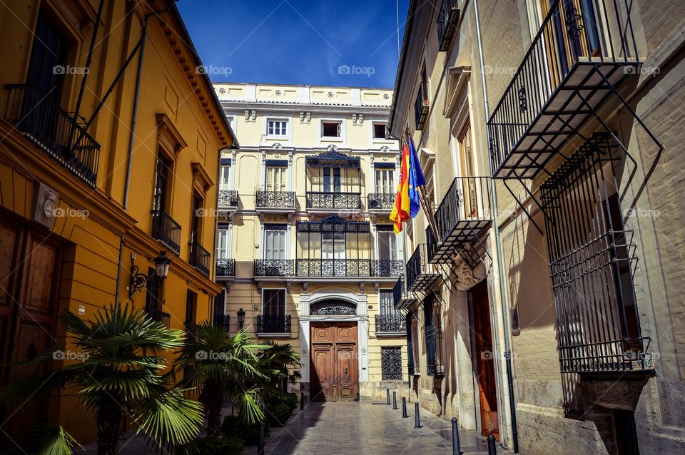 Plaza de Nules. Plaza de Nules (Valencia - Spain)