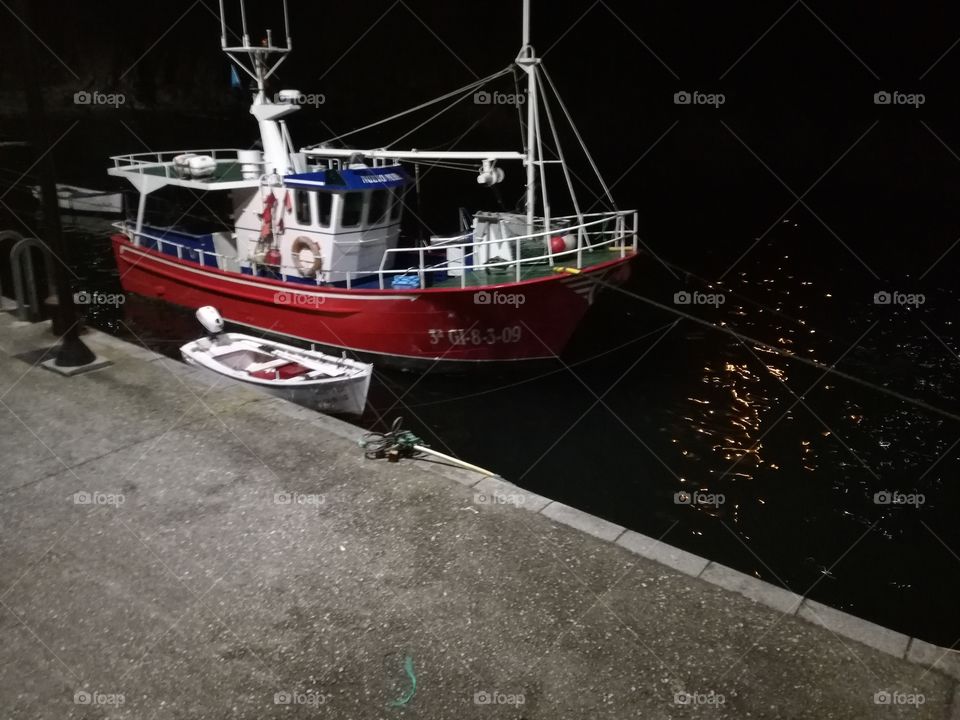 Boat at Night