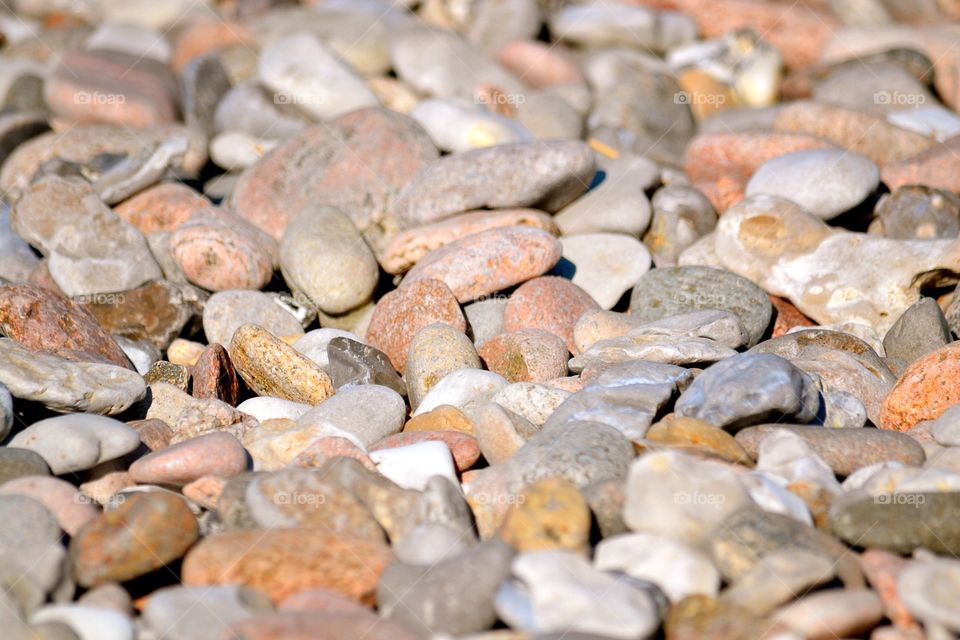 Close-up of pebbles