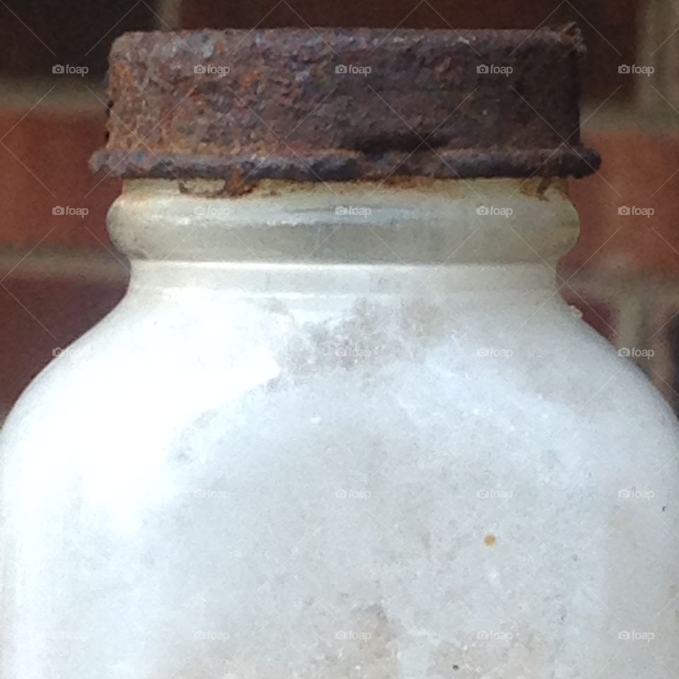 Rusty bottle 