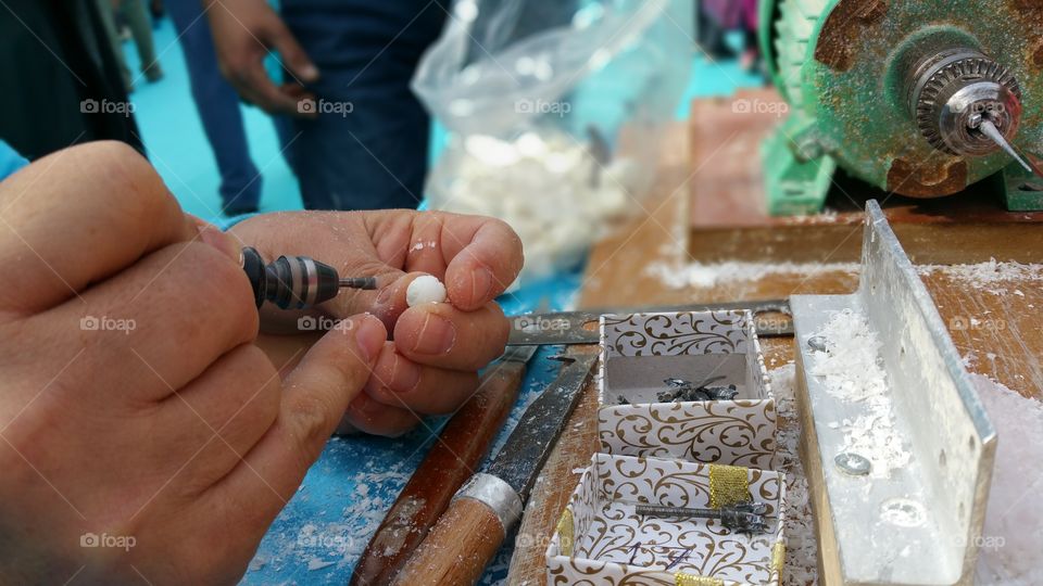 making praying beads