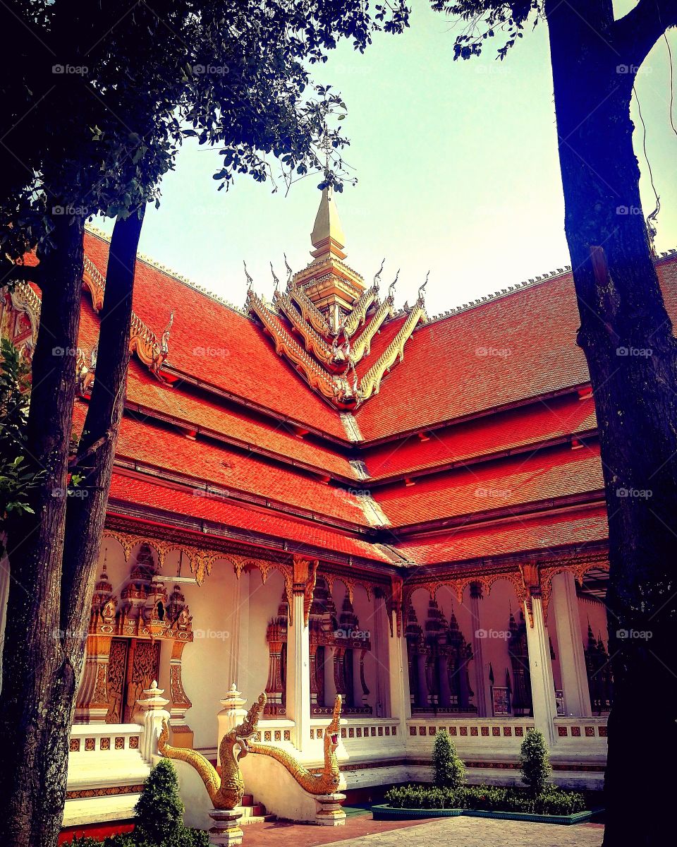Buddhist temple.