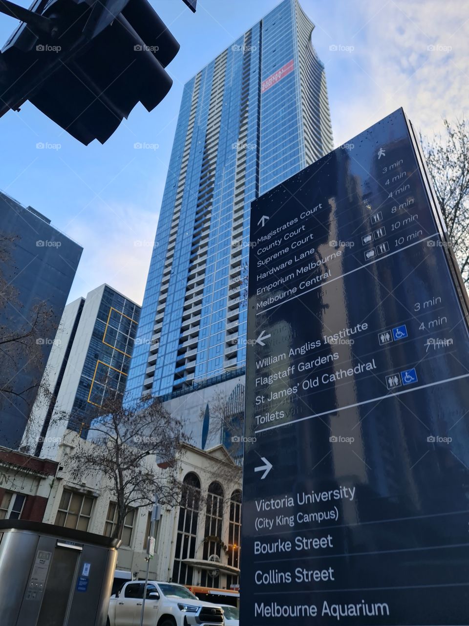 Melbourne CBD Building city of Equity Towers Skyscrapers in Australia