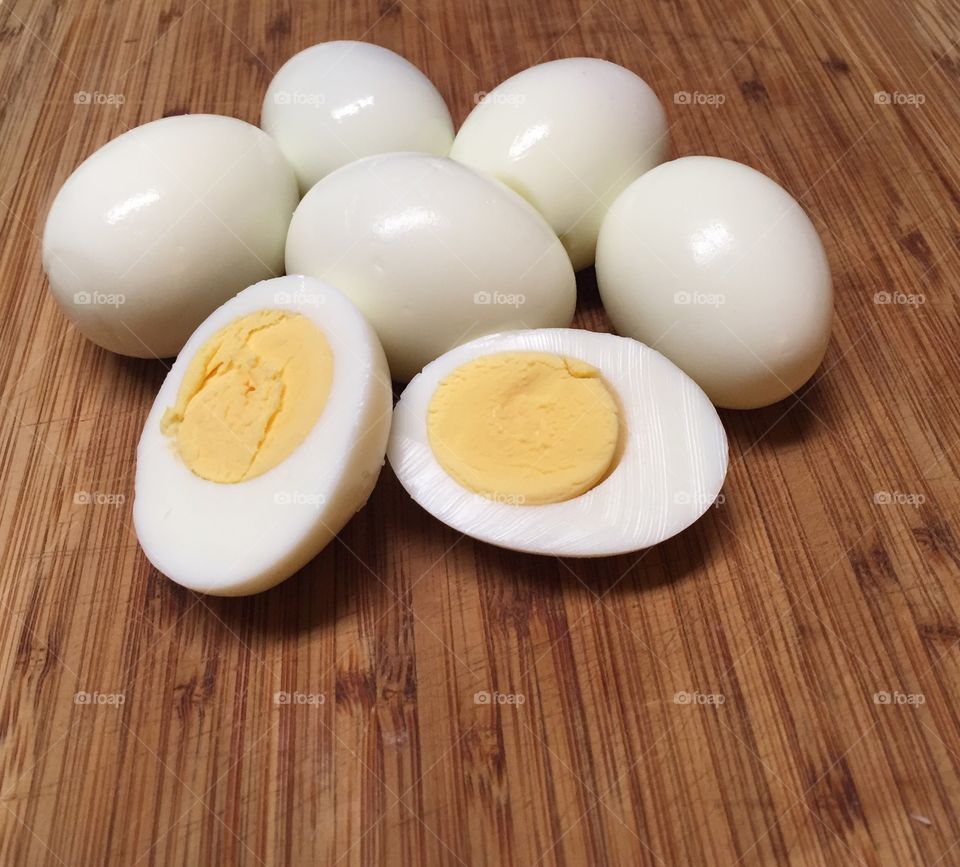 Boiled eggs 